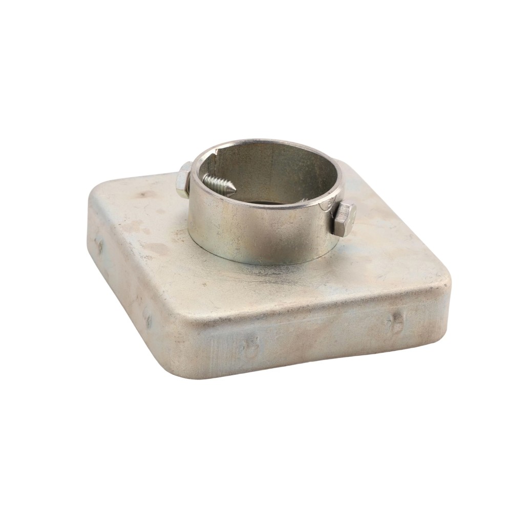 Steel No Dig Donuts for 5" x 5" Vinyl Posts and 2" (1 7/8" OD) Pipe ...
