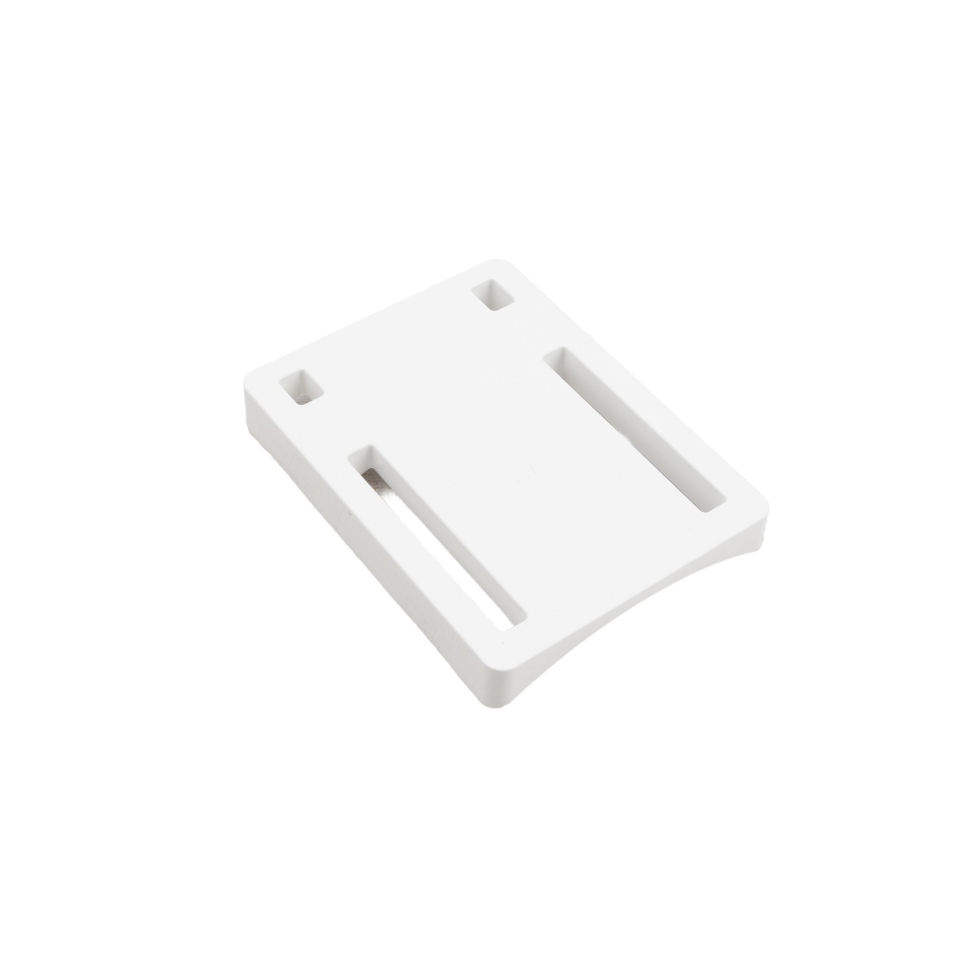 LMT 1305AWHITE 8" Round Column Adapter for Straight Vinyl Bracket