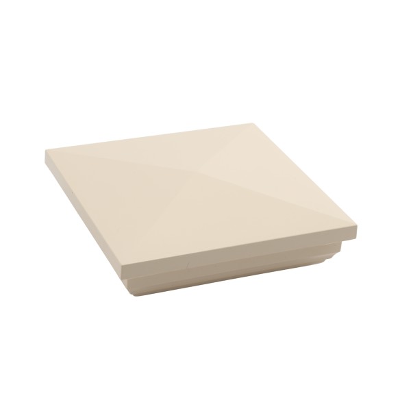 LMT 1039KT 4" x 4" New England Vinyl Post Cap - Beige 