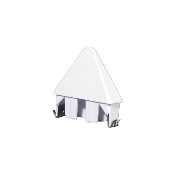 LMT 7/8" x 3" Self-Locking Sharp Vinyl Picket Cap for Vinly Fence Posts - 1056NA - (Almond Not Shown)