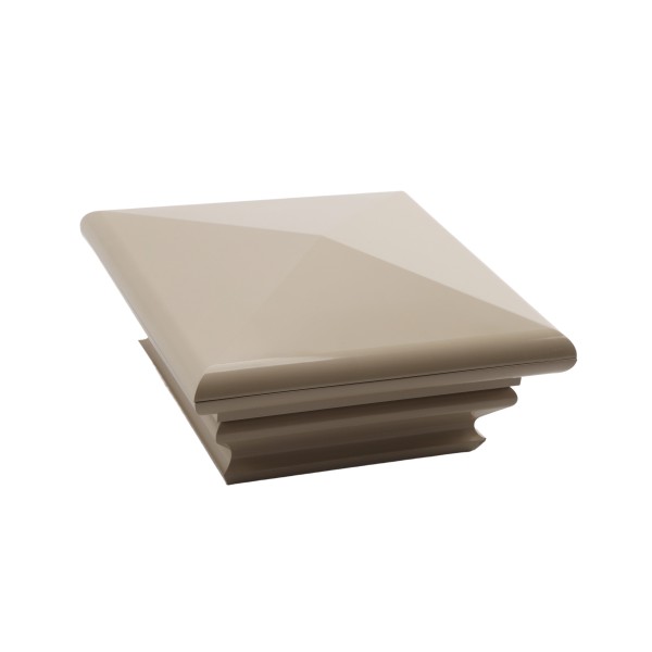 LMT 1139KK 4" x 4" Federation Vinyl Post Cap - Khaki - (Khaki Not Shown)