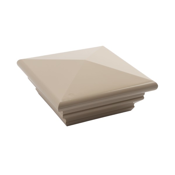 LMT 1140KK 5" x 5" Federation Vinyl Post Cap - Khaki