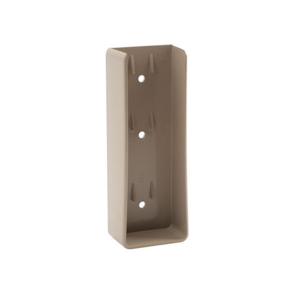 LMT 2" x 6" Rail Mount Bracket For Vinyl Fence (Khaki) - 1151-KHAKI