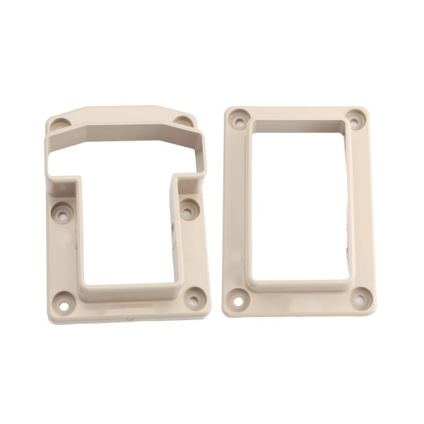 LMT 1182-KHAKI T-Rail Handrail Vinyl Bracket Kit For Vinyl Railing - Khaki