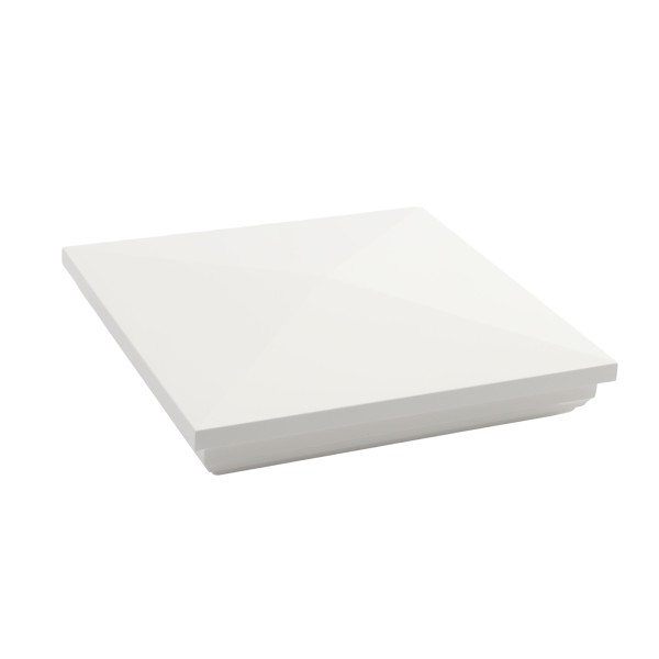LMT 1302W 6" x 6" New England Vinyl Post Cap - White 