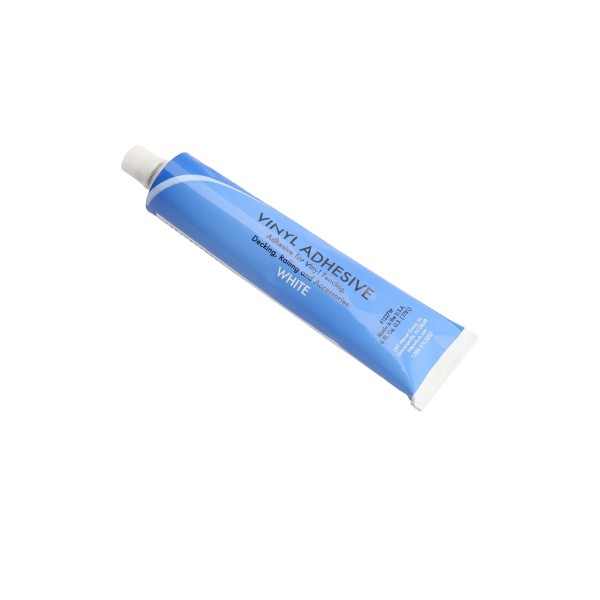 Vinyl Glue Adhesive for Vinyl Fence and Railing - 6 Oz Tube (White)