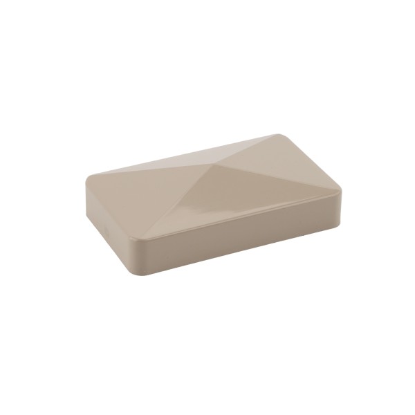 2" x 3 1/2" External Vinyl End Cap (2.008" x 3.508" Outside Dimension) - LMT 1426-KHAKI