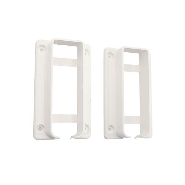1.75" x 5.5" Fence Bracket Kit (White)