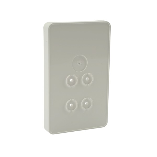 LMT 1529-WHITE Stair Column Adapter (use w/ 1395 & 1396 to an 8" Column) - White