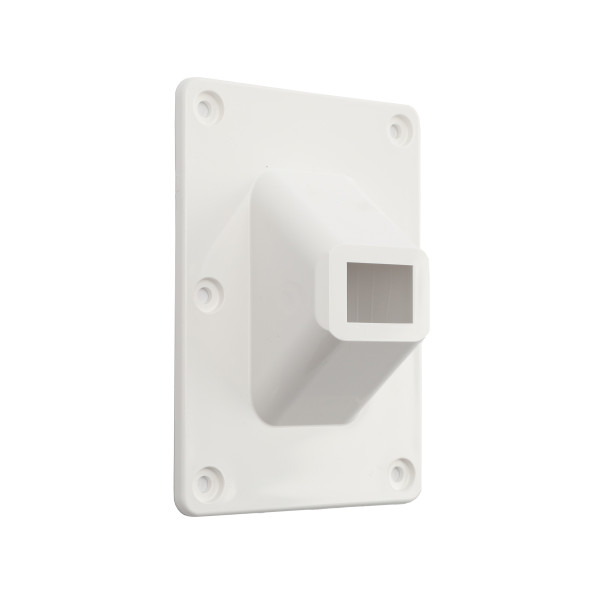 LMT 1534-WHITE 2" x 3 1/2" Stair Bracket For Vinyl Railing (Internal) - White (GeneralUse)
