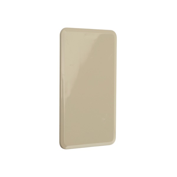 LMT Vinyl Post Hole Cover for 1-3/4" x 3-1/2" Post Holes - Almond - 1579-ALMOND 