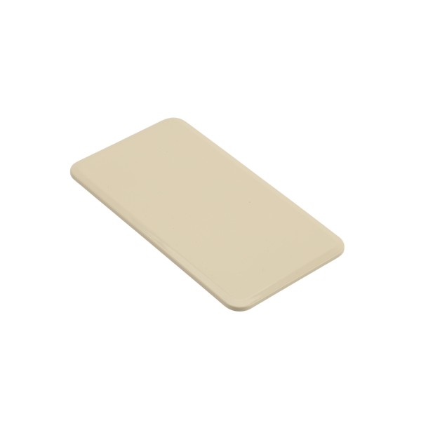 LMT Vinyl Post Hole Cover for 1-3/4" x 3-1/2" Post Holes - Beige - 1579-BEIGE