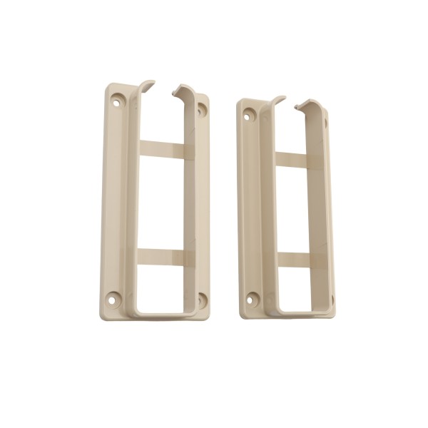 LMT 1 3/4" x 7" Rail Mount Bracket Kit For Vinyl Fence (Almond) - 1733-NA (GeneralUse)