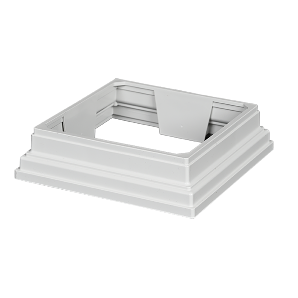 4.5" Sq. Composite New England Skirt - OFFWHITE