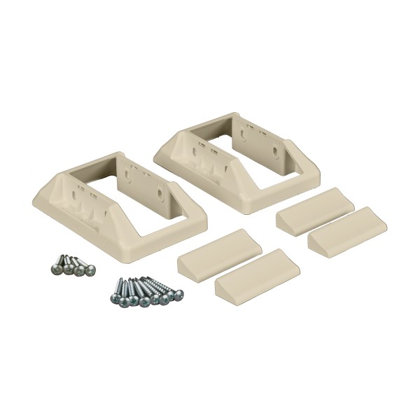 LMT 1935-ALMOND Rail 2" x 3.5" Stair Kit for Vinyl Railing (Upper and Lower) (Almond)