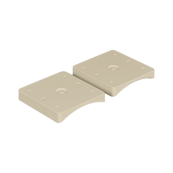 LMT 1936-ALMOND 8" Column Rail Adapter (Almond)