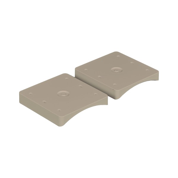 LMT 1936-KHAKI 8" Column Rail Adapter (Khaki)