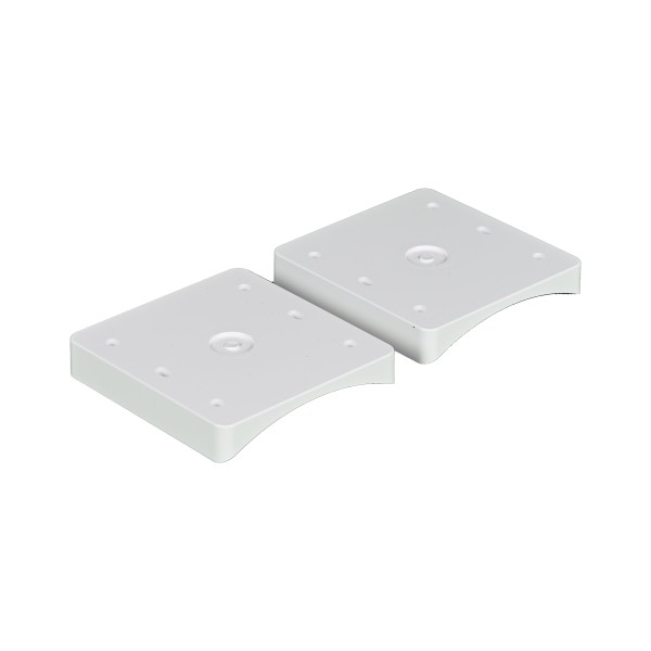 LMT 1936-WHITE 8" Column Rail Adapter (White)