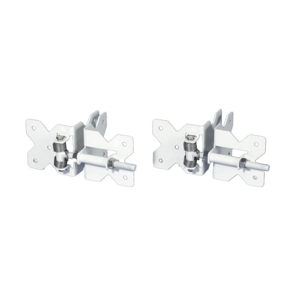 LMT Stainless Steel Commercial Self Closing Hinge (White Stainless Steel) - 4020-WHITE