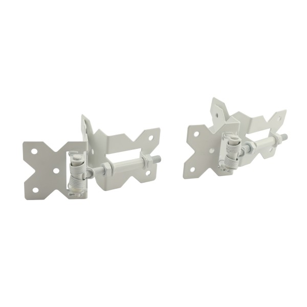 LMT Stainless Steel Commercial Self Closing Hinge (White Stainless Steel) - 4020-WHITE