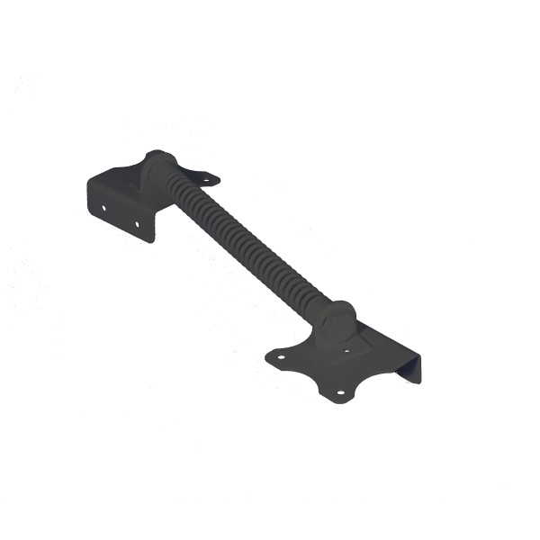 LMT 13" Self-Closing, Adjustable Stainless Steel Gate Spring For Vinyl Fence Gates (Black)