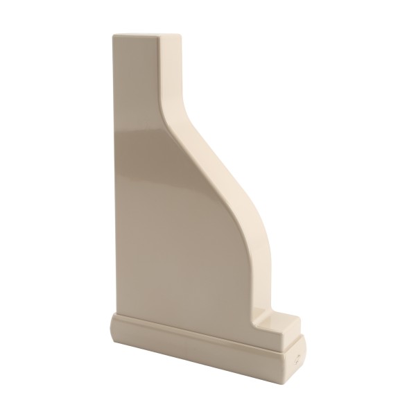 LMT 2" x 8" External Pergola Vinyl End Cap for Vinyl Fence Posts (Khaki) - A-208P-KHAKI