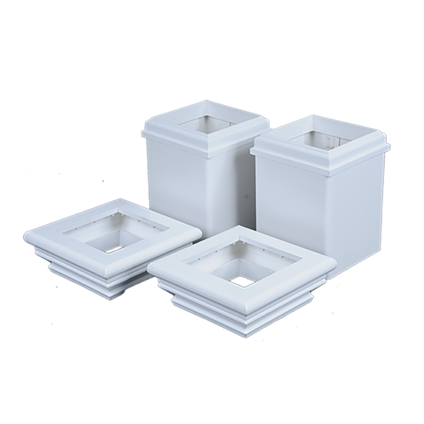 Trim Kit for 5" Square Posts (White)