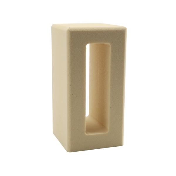 Vinyl Fence Gate Post Insert for Rail Support | 1.75" x 5.5" x 4"