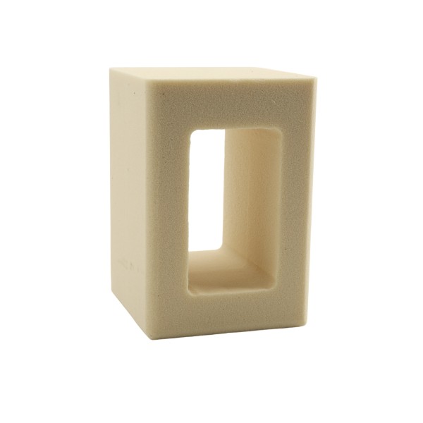 Vinyl Fence Gate Post Insert for Rail Support | 1.75" x 3.5" x 4"