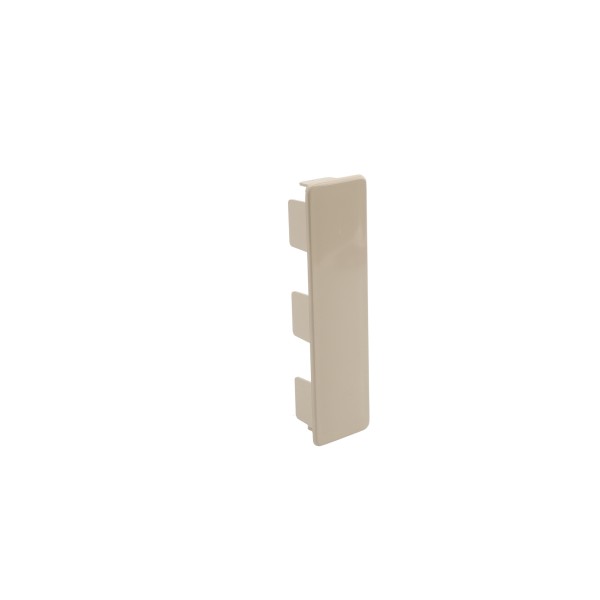 LMT 1 1/2" x 5 1/2" (1.320" x 5.290" Inside Dimension) Internal Vinyl End Cap for Vinyl Fence Rails (Almond) - EC-1555-ALMOND