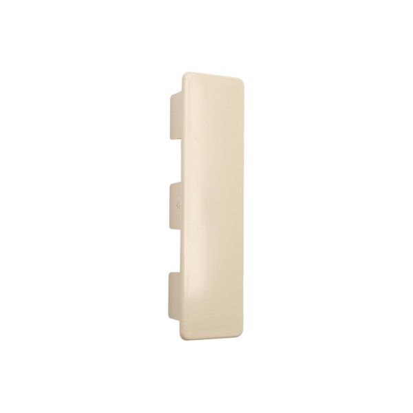 LMT 1 1/2" x 5 1/2" (1.320" x 5.290" Inside Dimension) Internal Vinyl End Cap for Vinyl Fence Posts (Khaki) - EC-1555-KHAKI