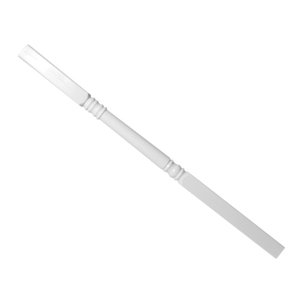 LMT 3290-NSPP-WHITE 4" Sq. x 108" Porch Post Kit (Non-Structural) - White