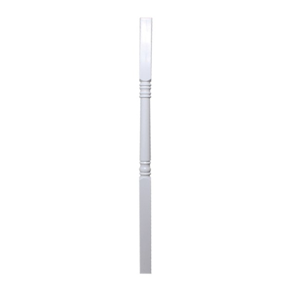 LMT 3290-SPP KIT-WHITE 4" Sq x 108" Porch Post Kit (Structural) - White