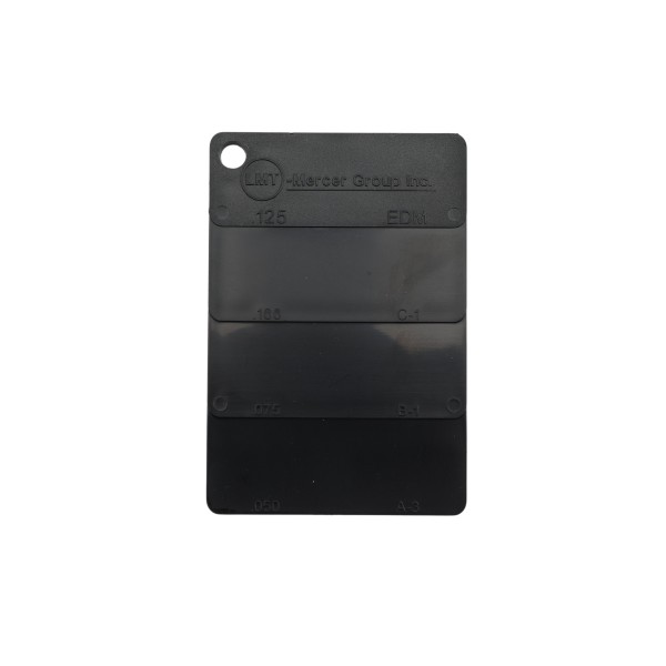 LMT Black Vinyl Sample Swatch Piece (Color Sample)