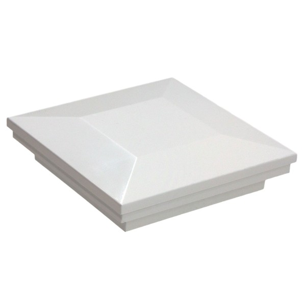 5.5" Sq. Ornamental Post Cap For Trex® 6" Post Sleeve - LMT 1799 (White Shown As Example)
