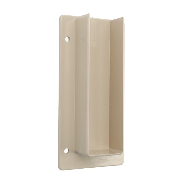 LMT 1 1/2" x 5 1/2" External Rail Mount Bracket For Vinyl Fence (Almond) - M-155E-ALMOND (GeneralUse)