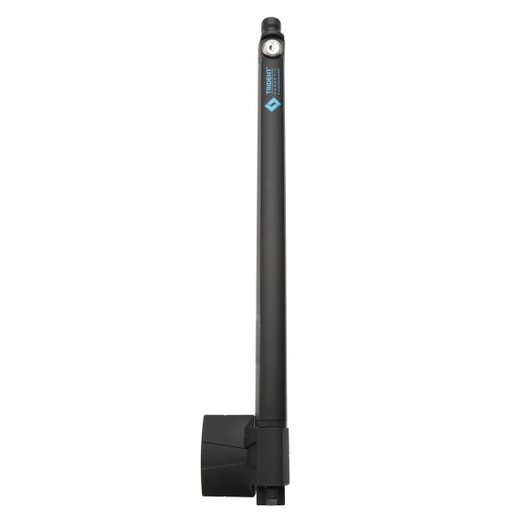 Nationwide Trident 20" Reversible, Adjustable, Lockable Safety Magentic Pool Gate Latch (Black)