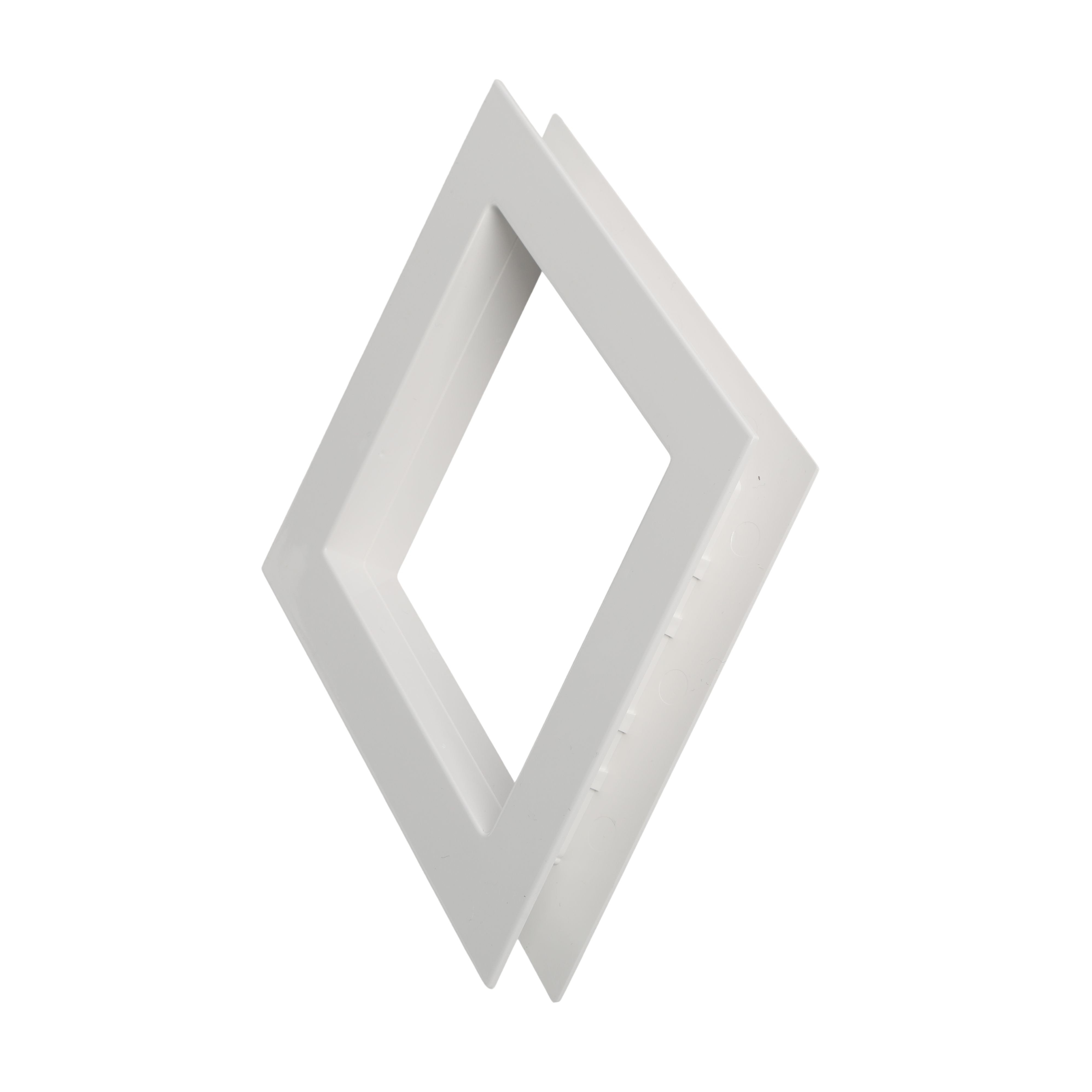 LMT 1296-WHITE Diamond Window Decorative Insert - White | Vinyl Fence ...