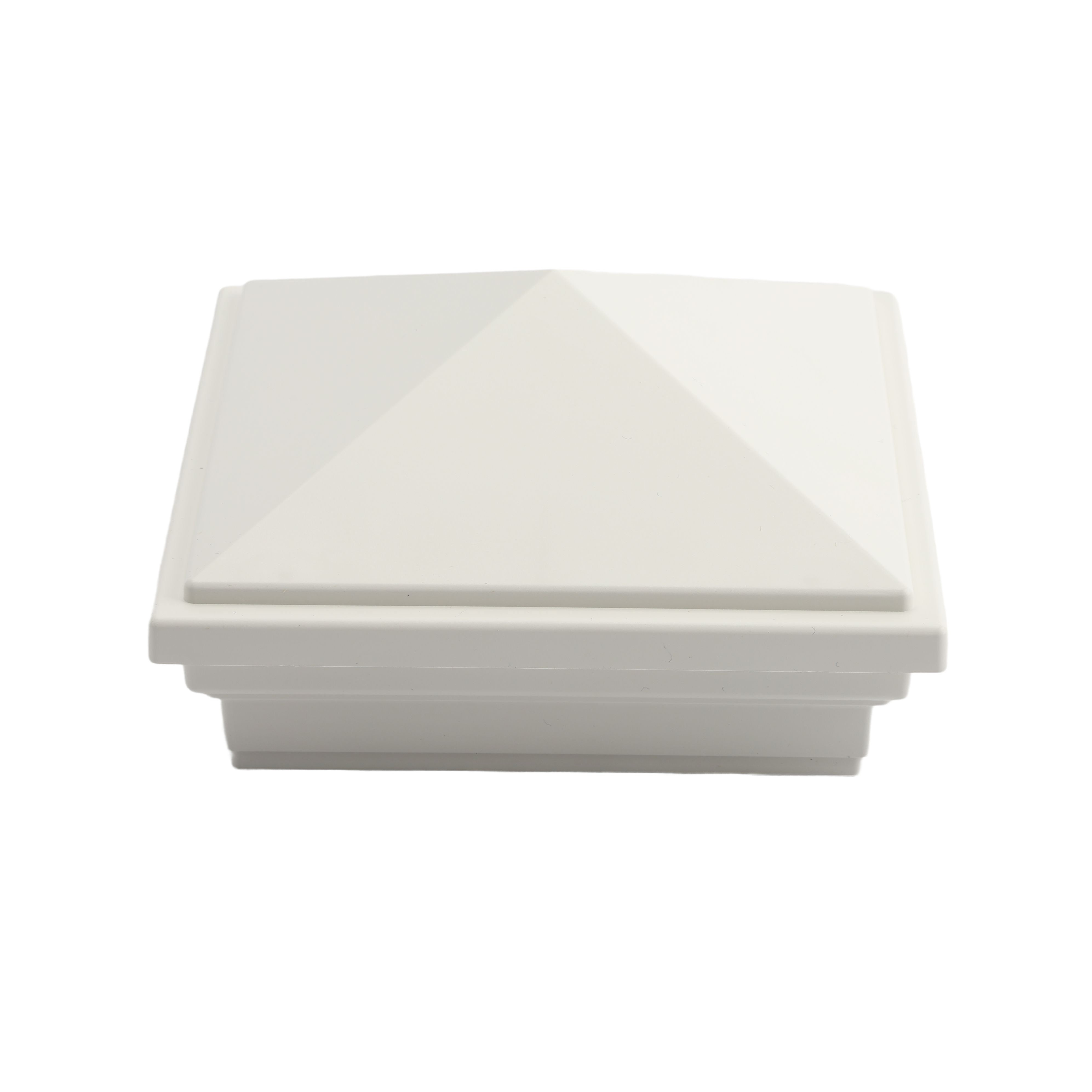 4x4 white post caps cheap
