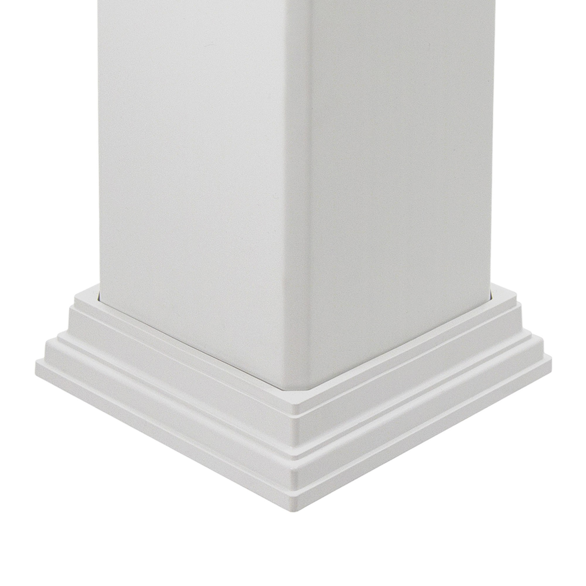 LMT 4 1/2" Sq. Trex® Vintage Lantern New England Vinyl Post Skirt For 4