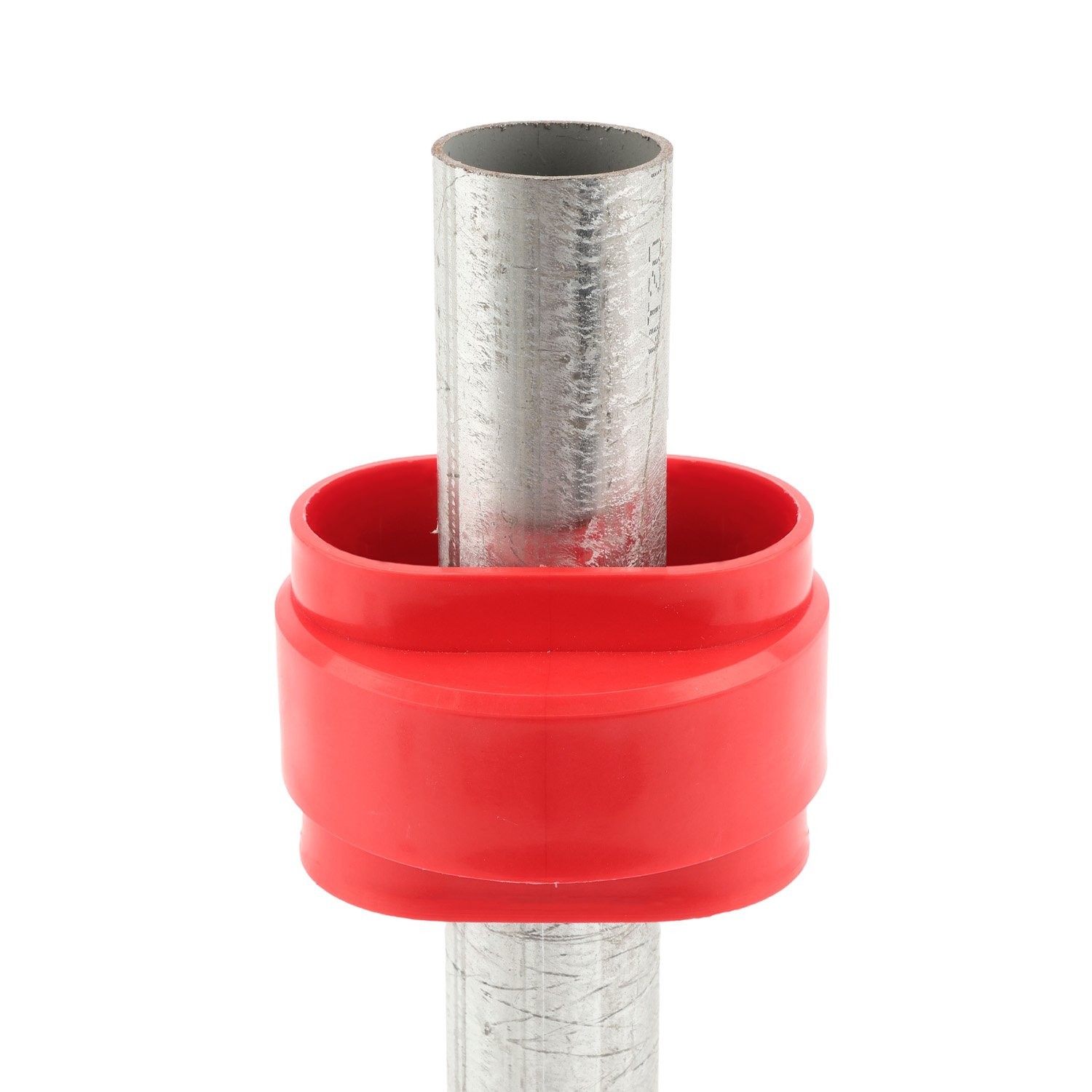 Red Professional Vinyl Fence Donut For 5" x 5" Vinyl Post and 2 1/2" (2