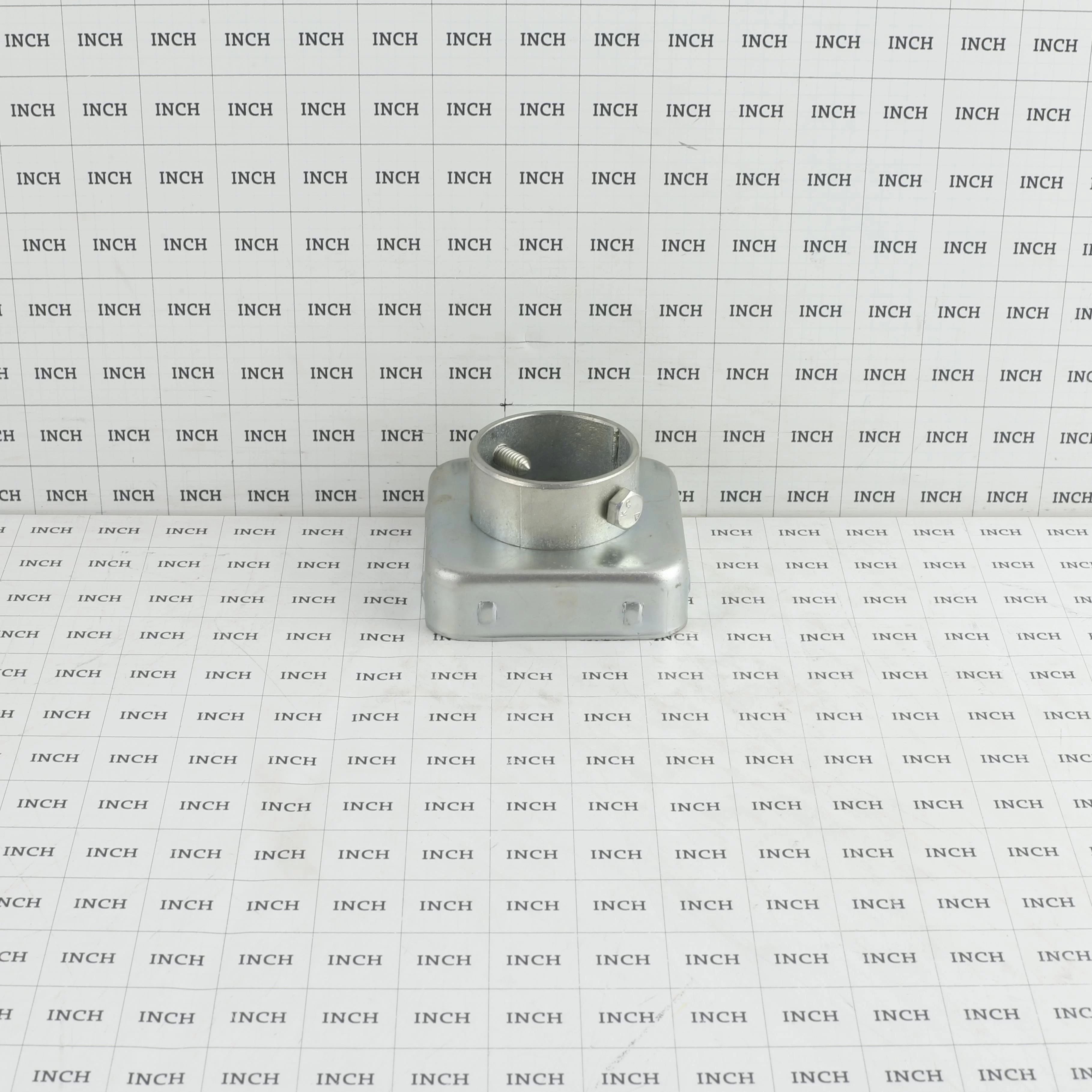 Steel No Dig Donuts for 4" x 4" Vinyl Posts and 2" (1 7/8" OD) Pipe ...