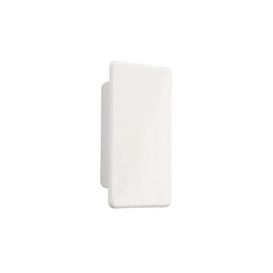 LMT 2" x 3 1/2" (1.710" x 3.215" ID) Internal Vinyl End Cap for Vinyl Fence Posts (White) - 1016-WHITE