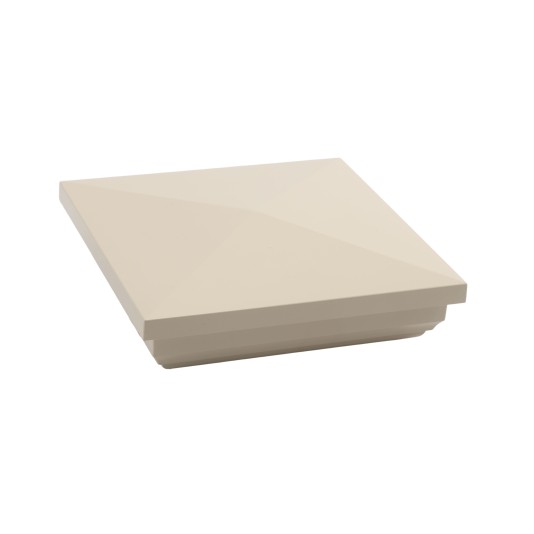 LMT 1039NA 4" x 4" New England Vinyl Post Cap - Almond