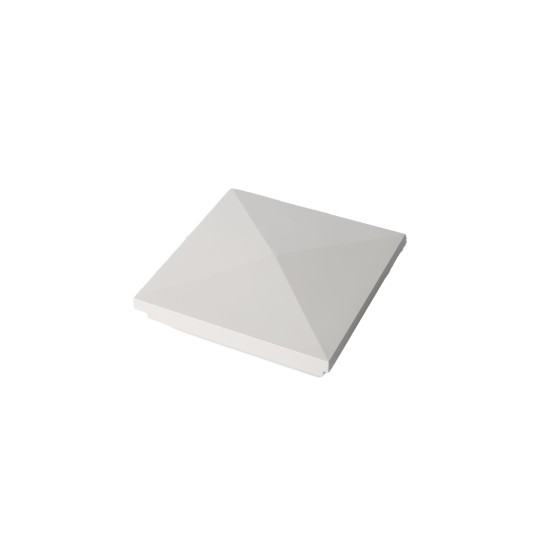 LMT 1039W 4" x 4" New England Vinyl Post Cap - White