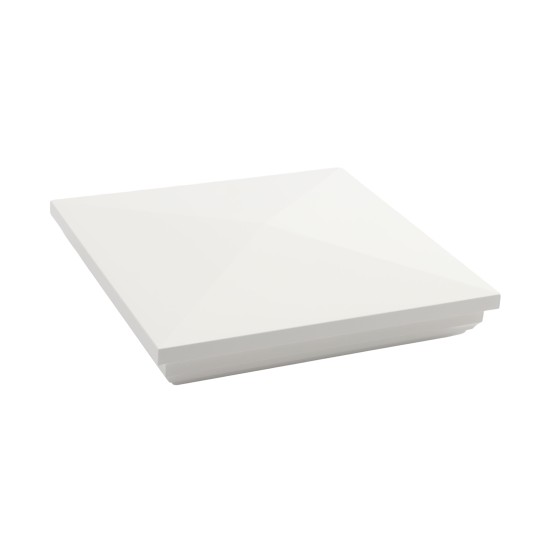 LMT 1302W 6" x 6" New England Vinyl Post Cap - White 