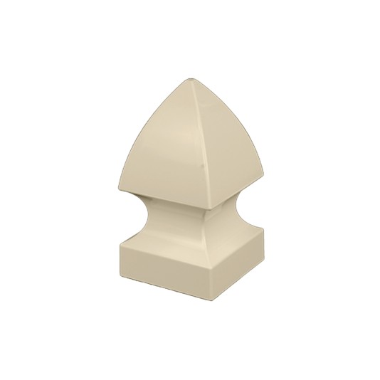 LMT 1312-45-BEIGE 5" Sq. Gothic Post Cap (Beige)