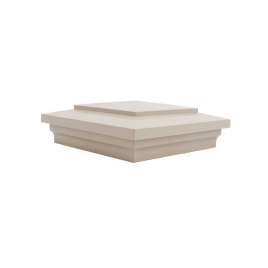 LMT 1499KK 5" x 5" Cape May Vinyl Post Cap - Khaki