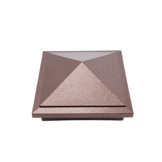5.625" (5 5/8" x 5 5/8") Haven Style Vinyl Post Cap for 6" x 6" Wood Post - Antique Copper