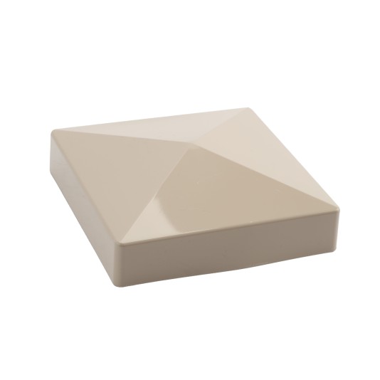 LMT 1523KK 5" x 5" Oversize Horse Vinyl Post Cap - Khaki